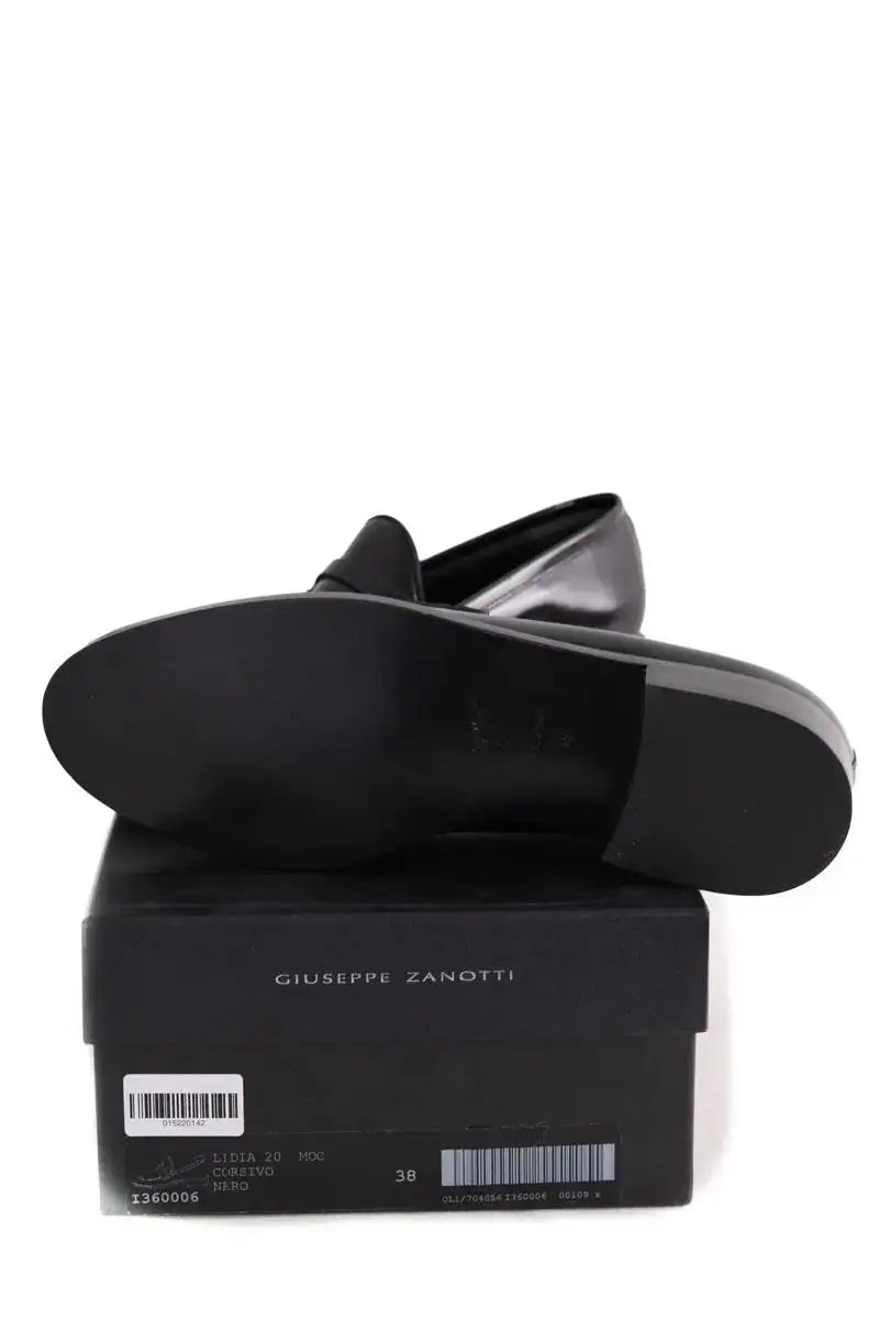 Mocassins Giuseppe Zanotti Noir en Cuir