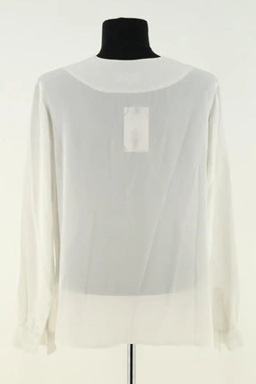 Blouse Claudie Pierlot Blanc en Synthétique