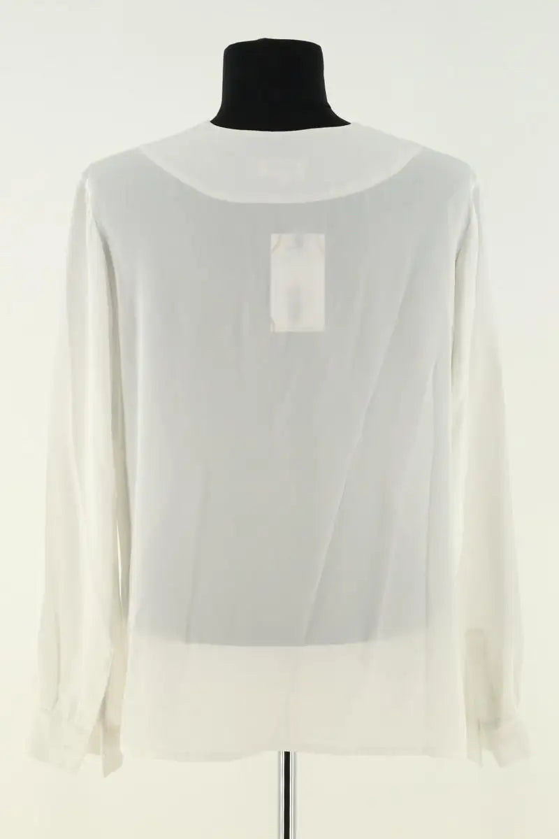 Blouse Claudie Pierlot Blanc en Synthétique