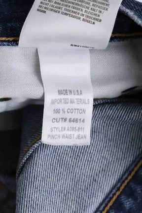 Jean droit Agolde Bleu en Coton