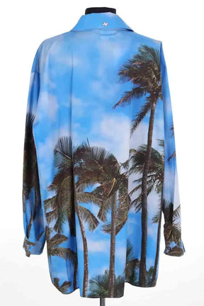 Chemise Marina Rinaldi Bleu en Synthétique