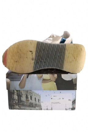 Baskets Ghoud Ecru en Cuir