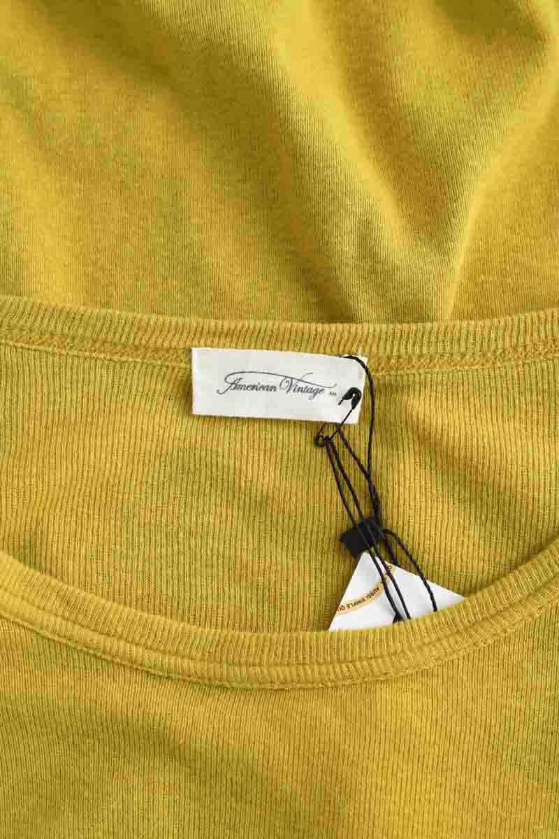 T-shirts American Vintage  Jaune