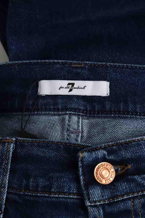 Droit 7 For All Mankind  Bleu