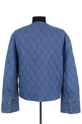 Veste Sézane Bleu en Coton