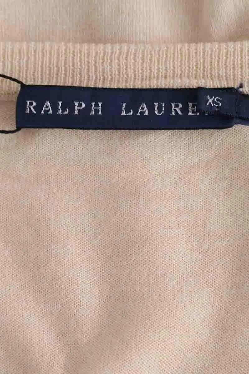 Pull Ralph Lauren Beige en Viscose