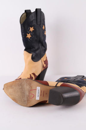 Bottes western Schiaparelli  Noir