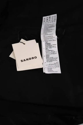 Manteau Sandro Gris en Laine