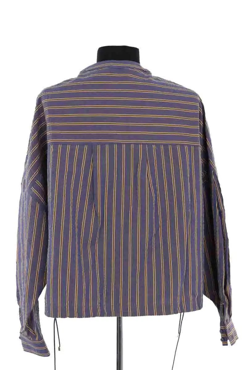 Chemise Sessun Bleu en Coton