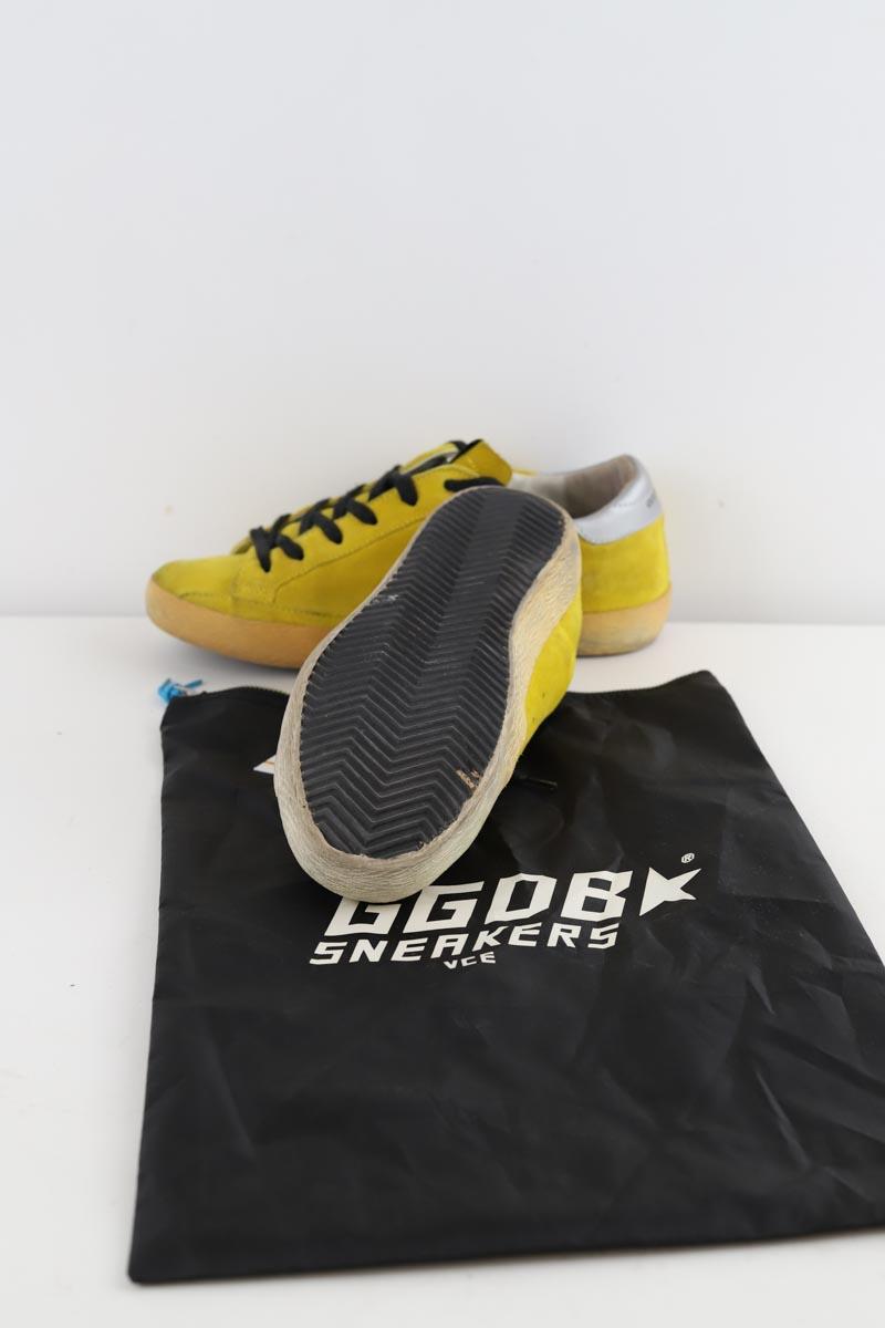 Baskets Golden Goose Superstar Jaune