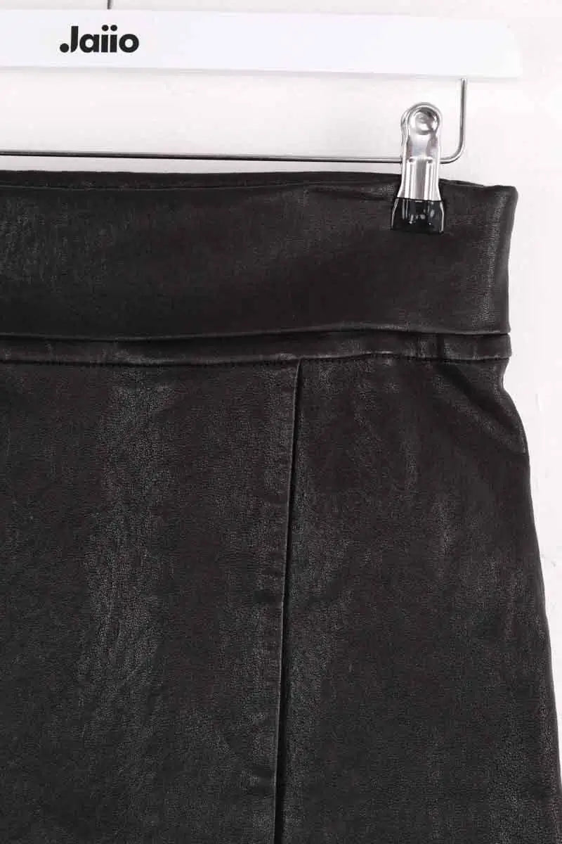 Mini jupe Isabel Marant Noir en Cuir