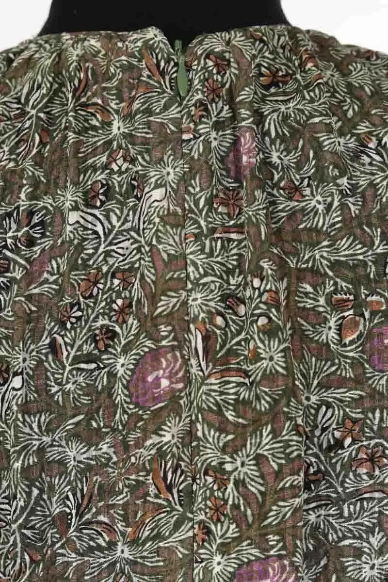 Robe Vanessa Bruno Vert en Soie