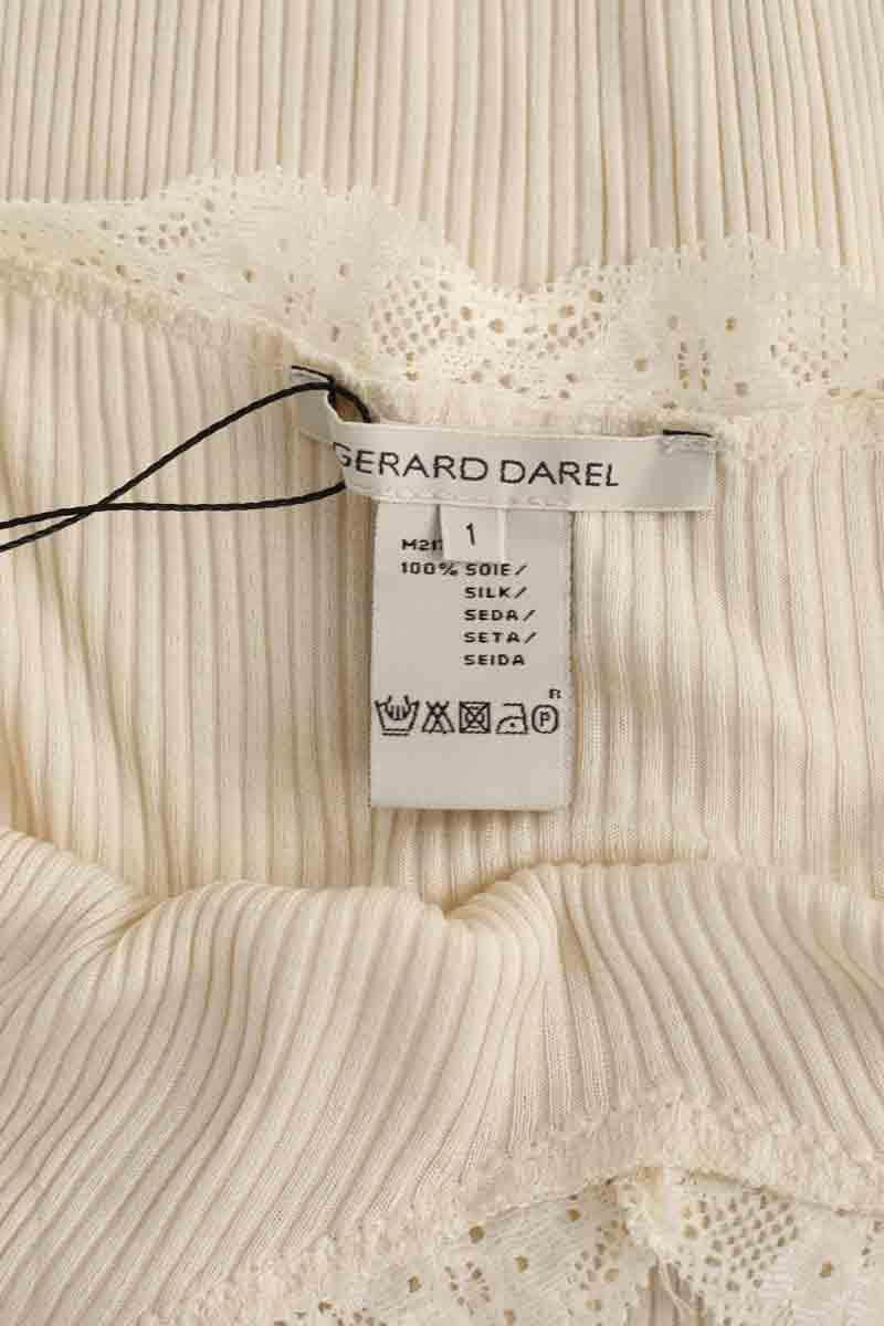 Top sans manche Gerard Darel  Beige