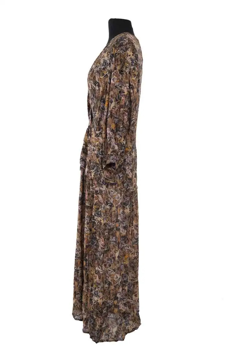 Robe Iro Mauri Kaki en Viscose