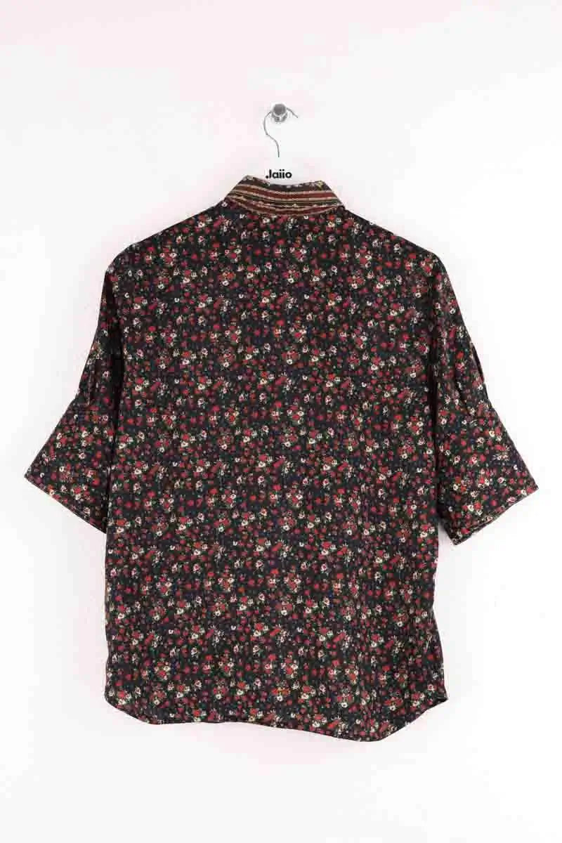 Blouse Sandro Noir en Soie