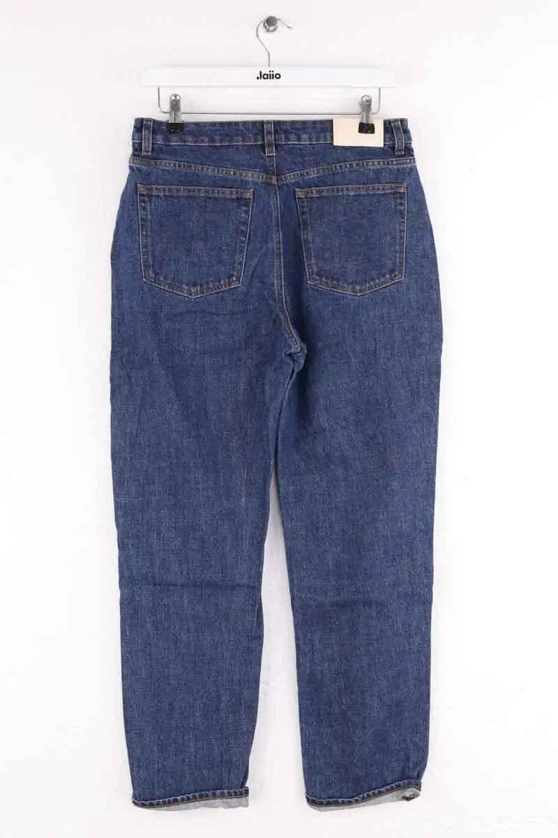 Jean droit Lepantalon Bleu en Coton