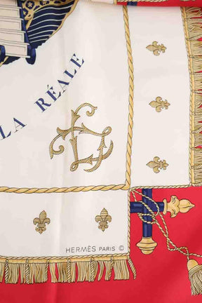 Foulard Hermès  Beige