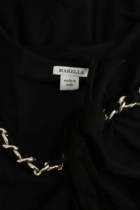 Robe Marella Noir en Synthétique