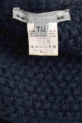 Écharpe Bonpoint Bleu en Laine