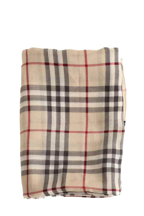 Écharpe Burberry Beige en Laine - Seconde Main