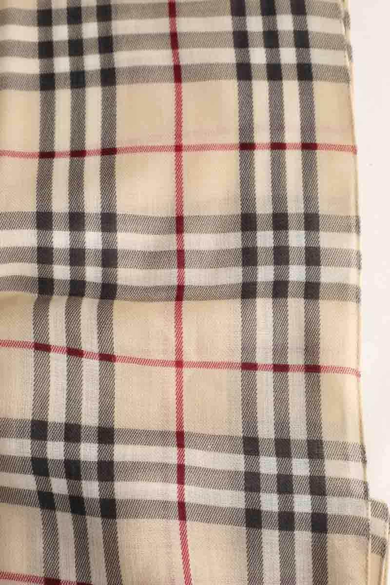 Écharpe Burberry Beige en Laine