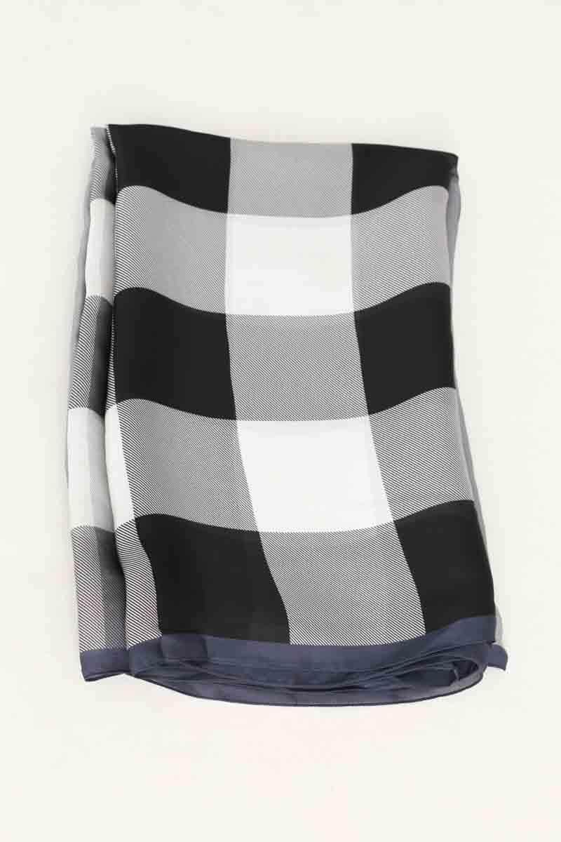 Écharpe Burberry Gris en Synthétique