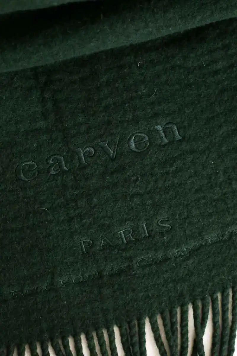 Écharpe Carven Vert en Laine