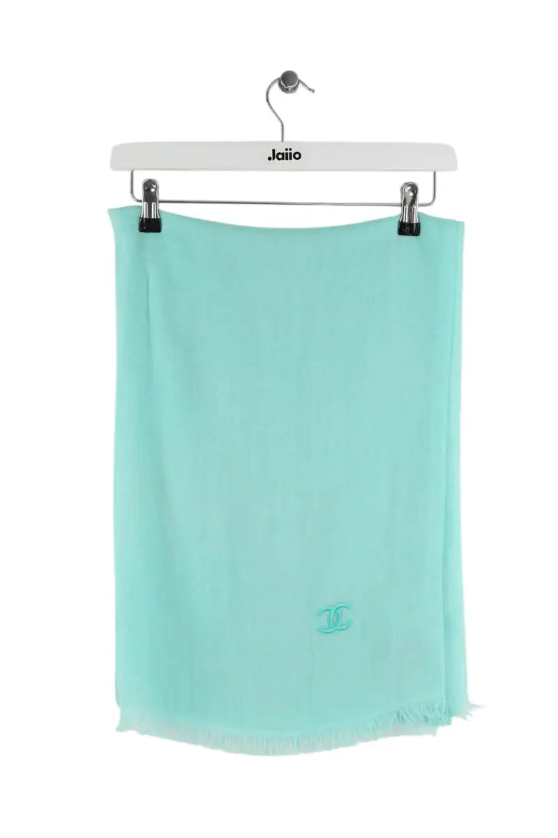 Écharpe Chanel Bleu en Cachemire - Seconde Main