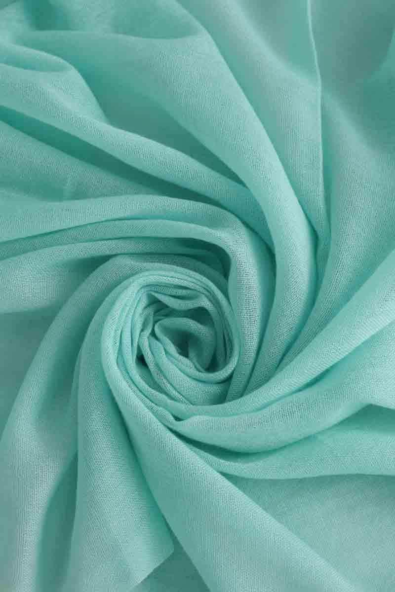 Écharpe Chanel Bleu en Cachemire