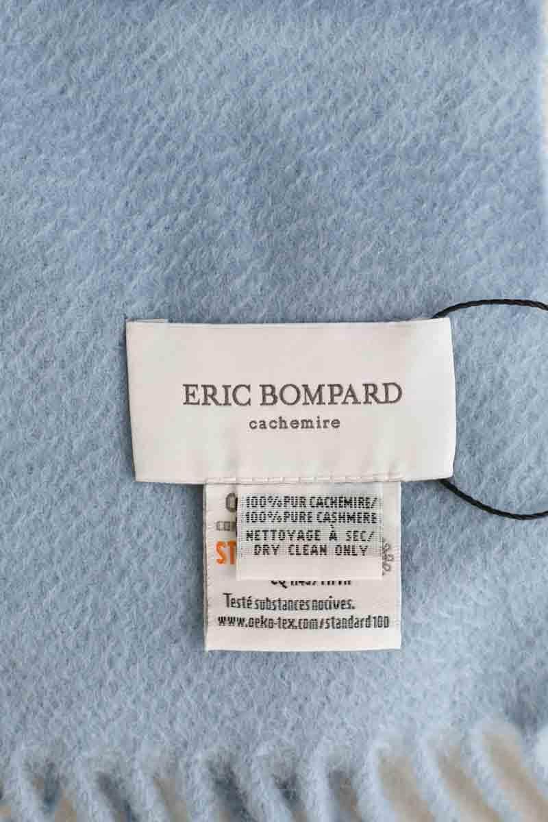 Écharpe Eric Bompard Bleu en Cachemire