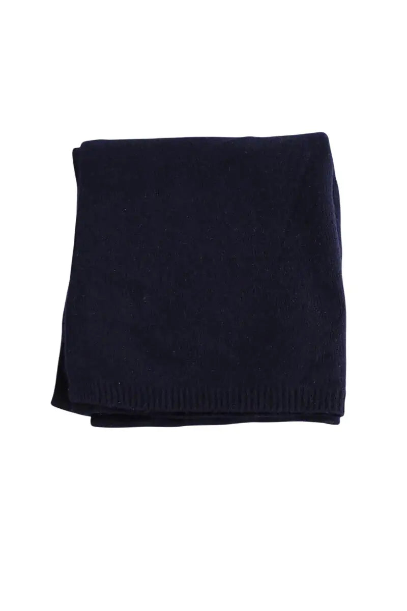 Écharpe Eric Bompard Marine en Cachemire - Seconde Main