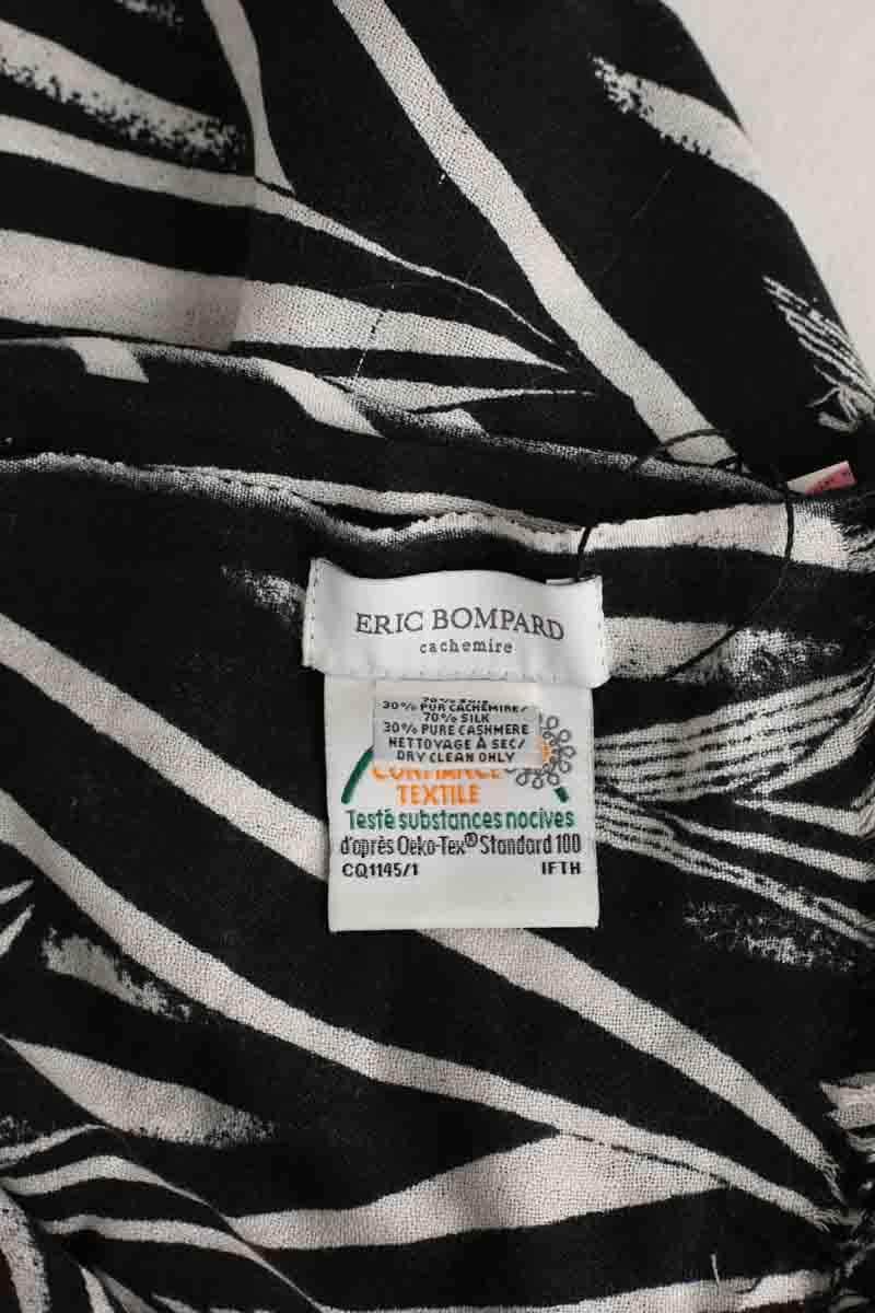 Écharpe Eric Bompard Noir en Cachemire