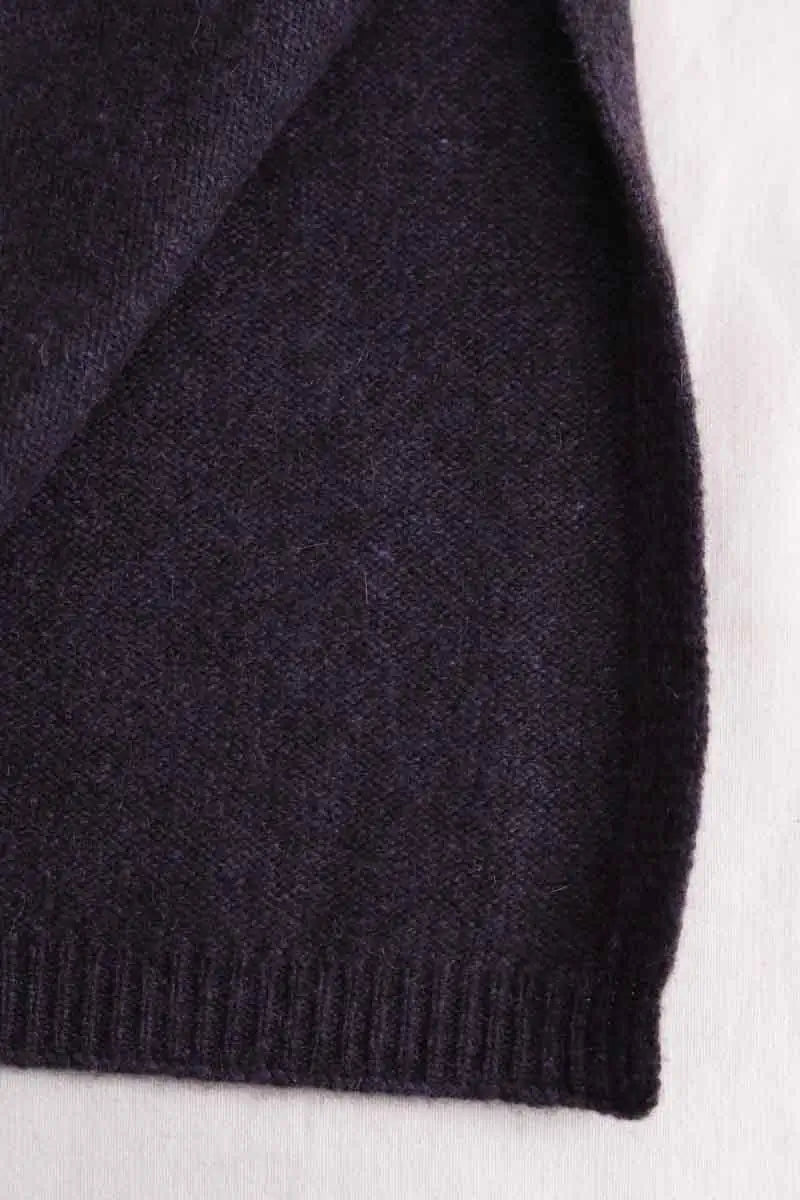 Écharpe Eric Bompard Violet en Cachemire