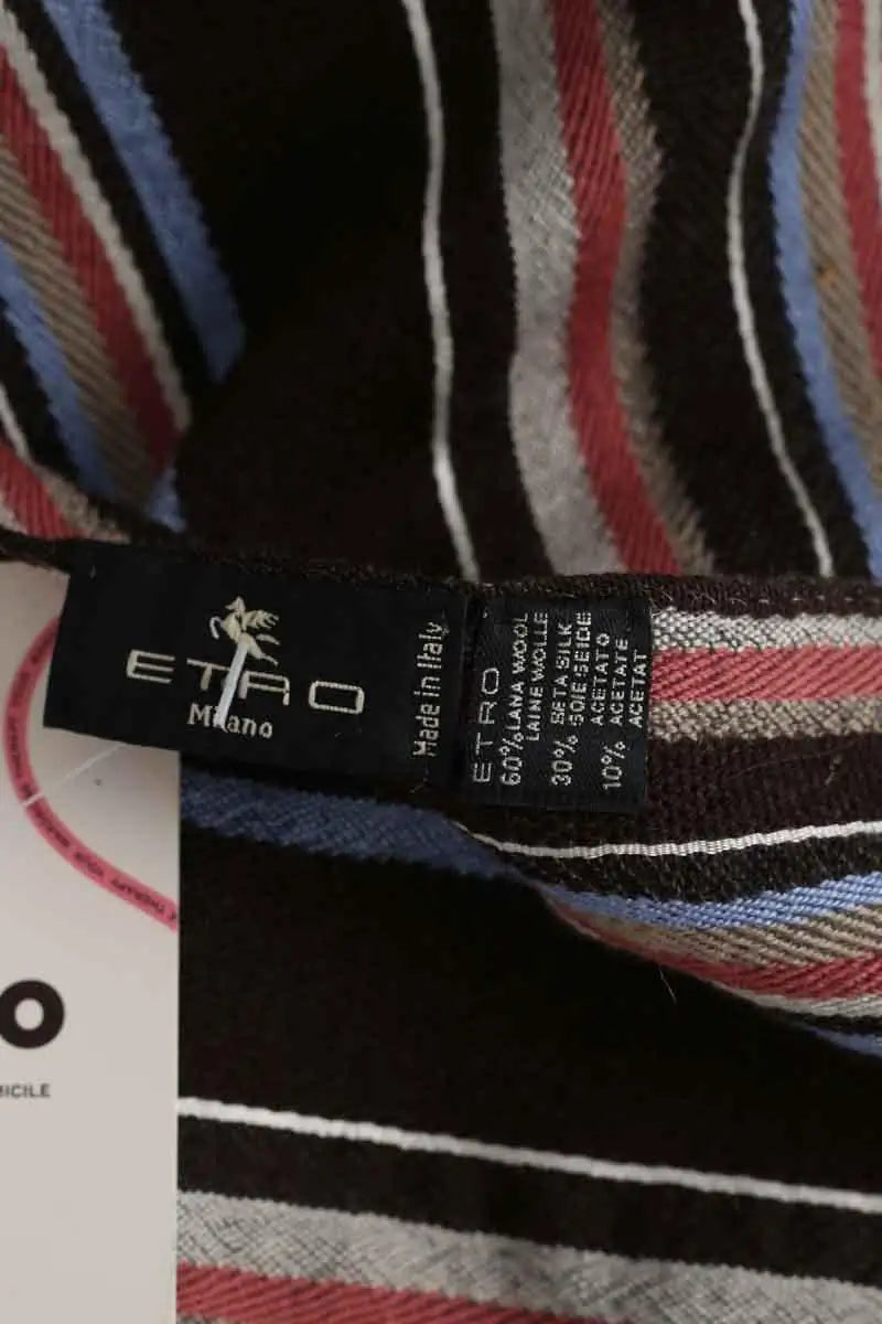 Écharpe Etro Marron en Laine