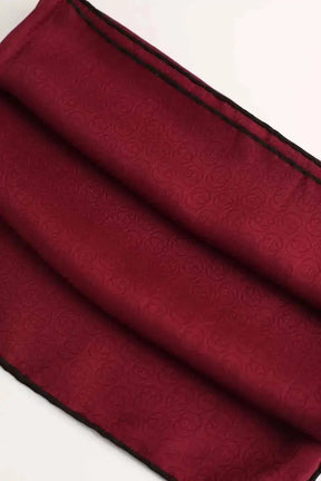 Écharpe Gucci Bordeaux en Soie