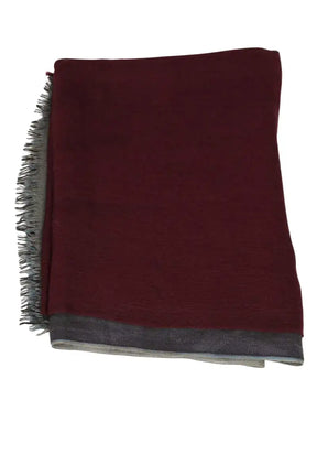 Écharpe Loro Piana Bordeaux en Cachemire - Seconde Main