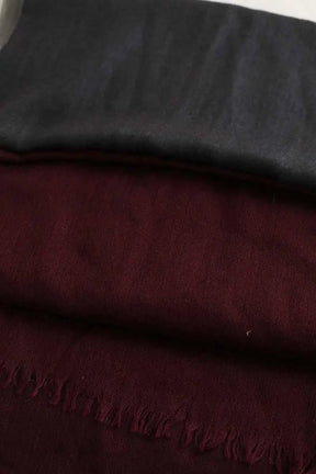 Écharpe Loro Piana Bordeaux en Cachemire
