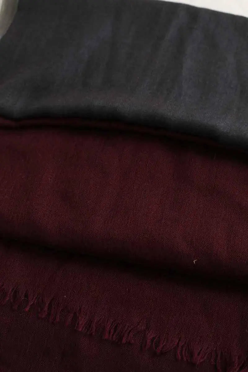 Écharpe Loro Piana Bordeaux en Cachemire