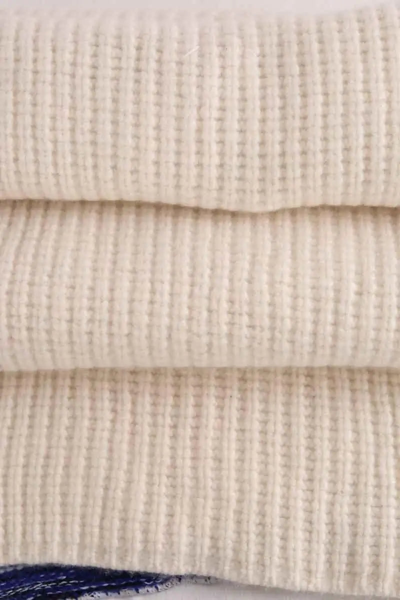 Écharpe Maison Martin Margiela Beige en Laine