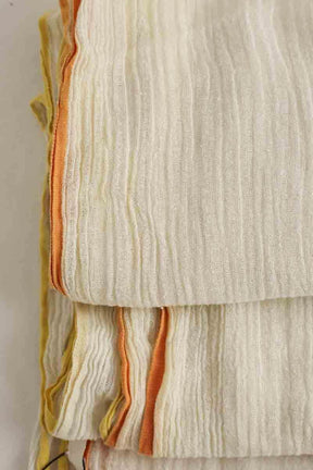 Écharpe Maje Blanc en Coton