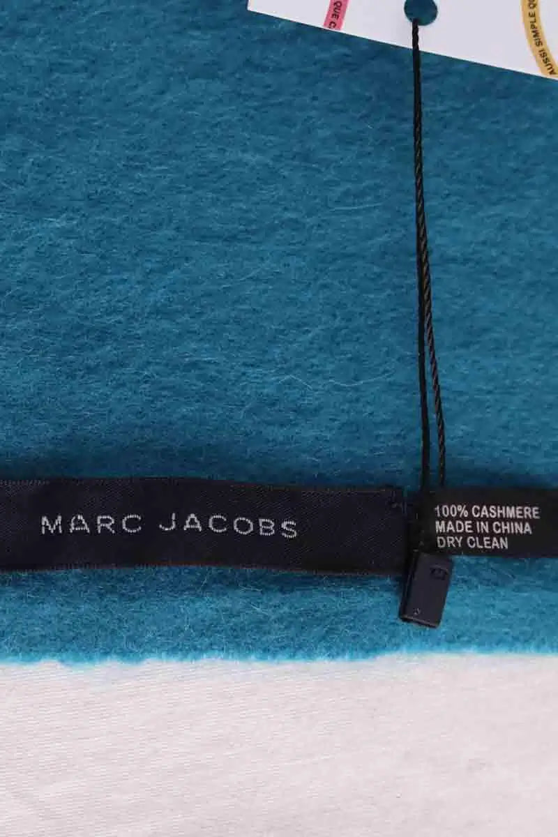 Écharpe Marc Jacobs Bleu en Cachemire