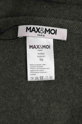 Écharpe Max & Moi Kaki en Laine