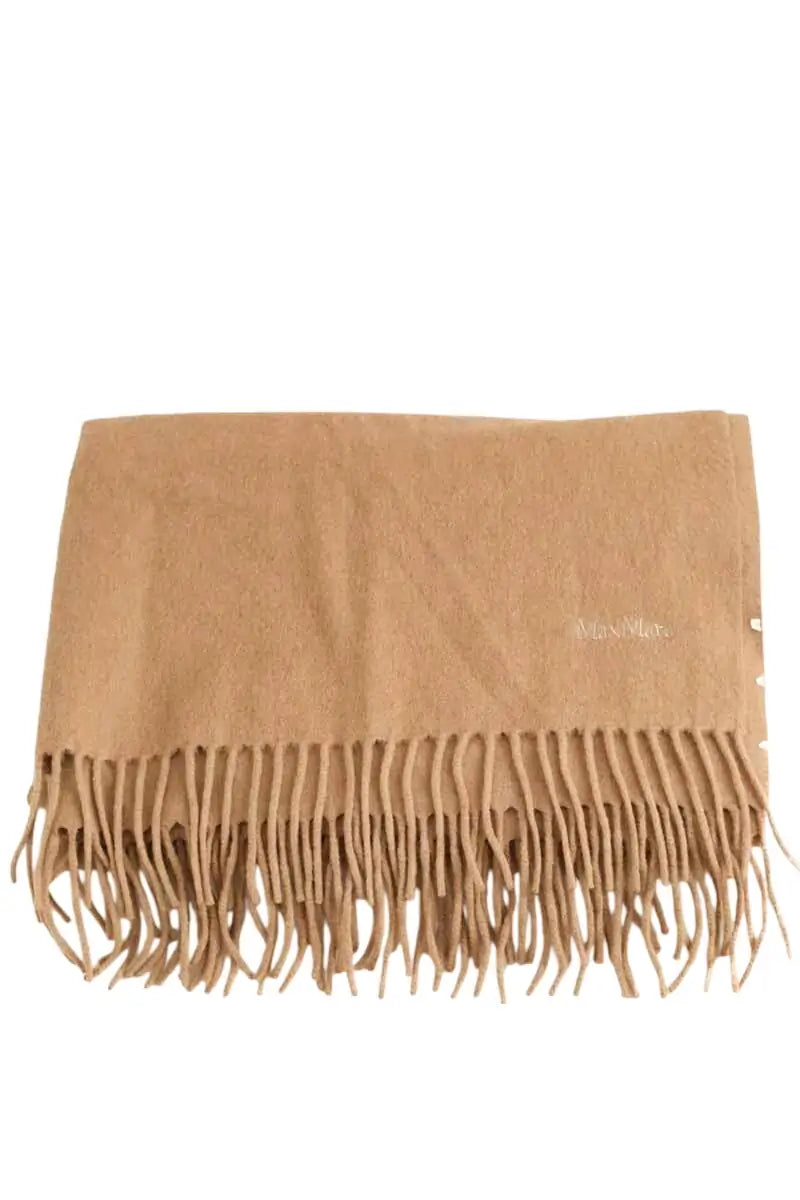 Écharpe Max Mara Camel en Cachemire - Seconde Main