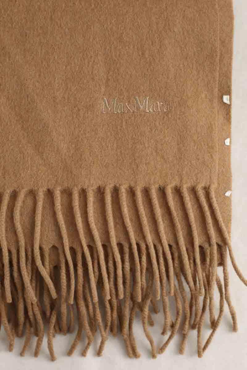 Écharpe Max Mara Camel en Cachemire