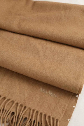 Écharpe Max Mara Camel en Cachemire