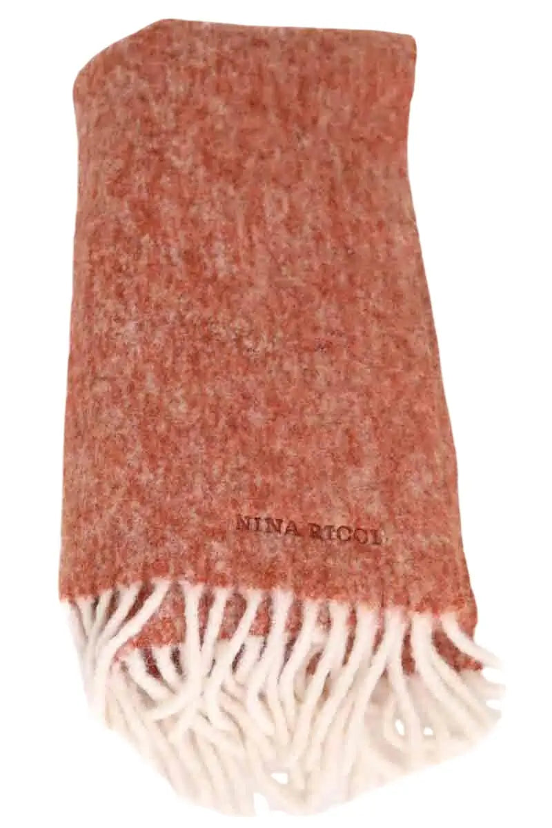 Écharpe Nina Ricci Marron en Laine - Seconde Main