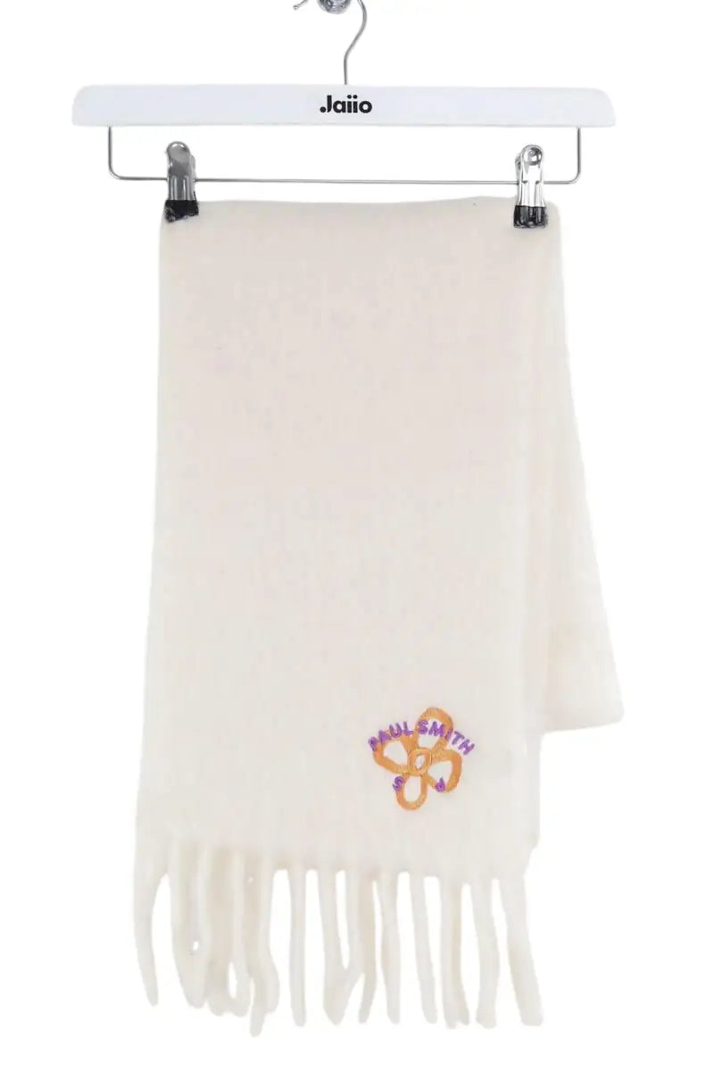 Écharpe Paul Smith Blanc en Laine - Seconde Main