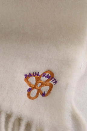 Écharpe Paul Smith Blanc en Laine