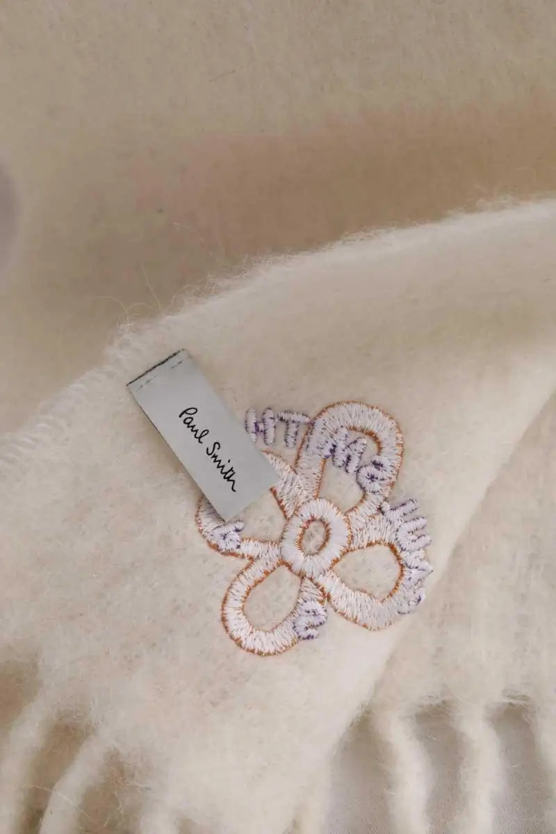 Écharpe Paul Smith Blanc en Laine