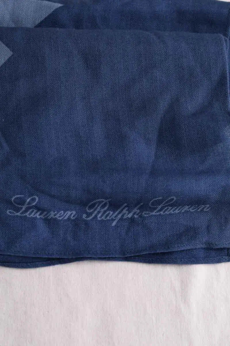 Écharpe Ralph Lauren Bleu en Laine
